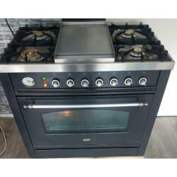 Uitstekende Boretti Antraciet fornuis 5_pits 90cm oven