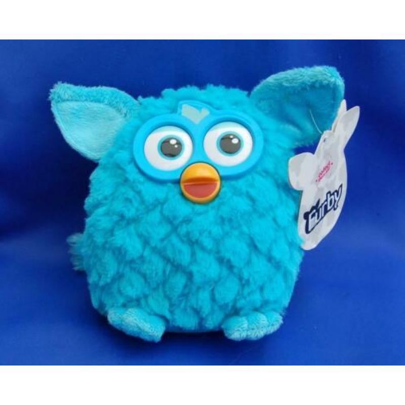 furby blauw plush Nieuw Famosa 17cm 2013 hasbro