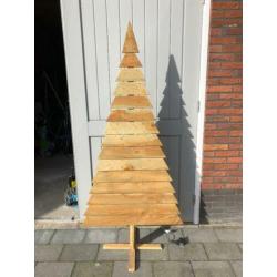 Houten kerstboom