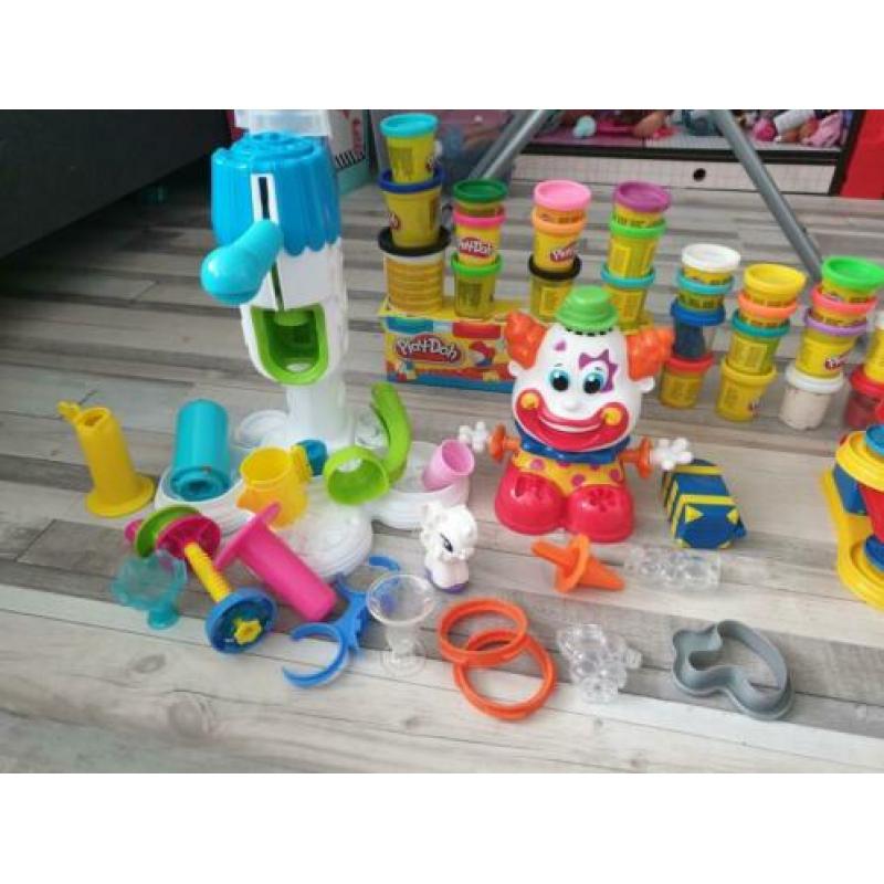 Heel veel klei play doh spullen