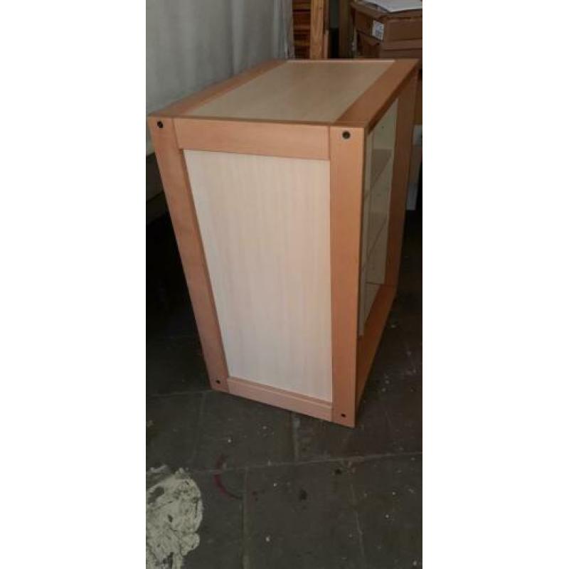 2x Schilte lage kast met legplanken - kast 307