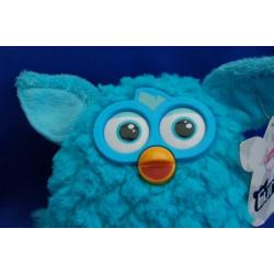 furby blauw plush Nieuw Famosa 17cm 2013 hasbro