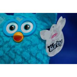 furby blauw plush Nieuw Famosa 17cm 2013 hasbro