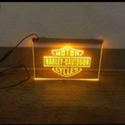 Harley Davidson reclame neon bord reclamebord lamp LED NIEUW