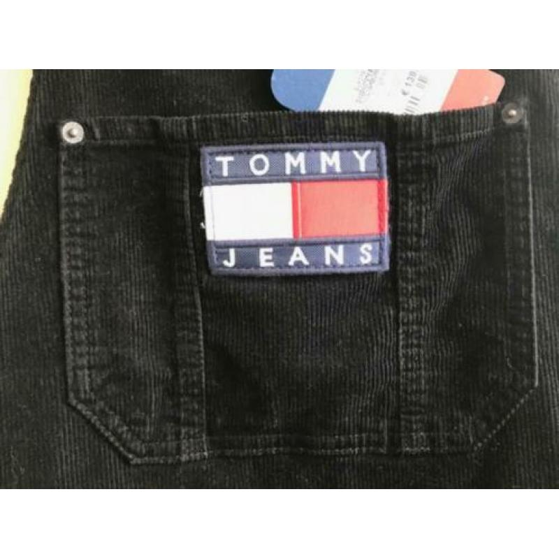 Nieuw jurkje van Tommy Hilfiger zwart rib maat M