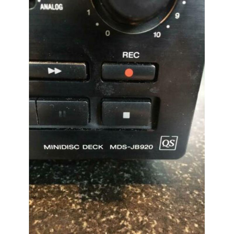 sony mds-jb920, defect