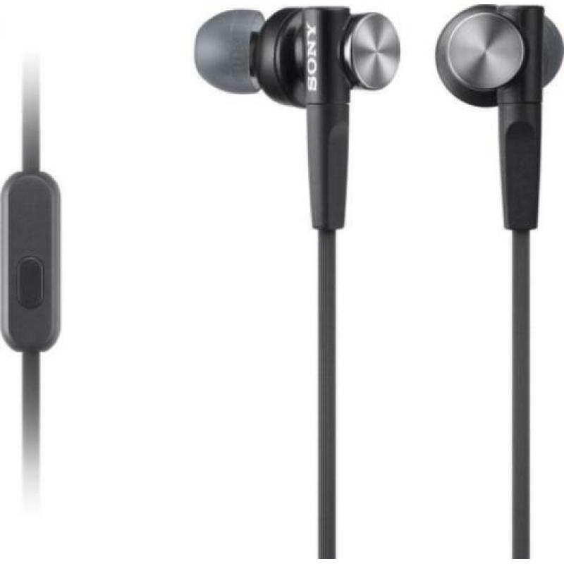 Sony MDR-XB50AP In-Ear Oordopjes Zwart