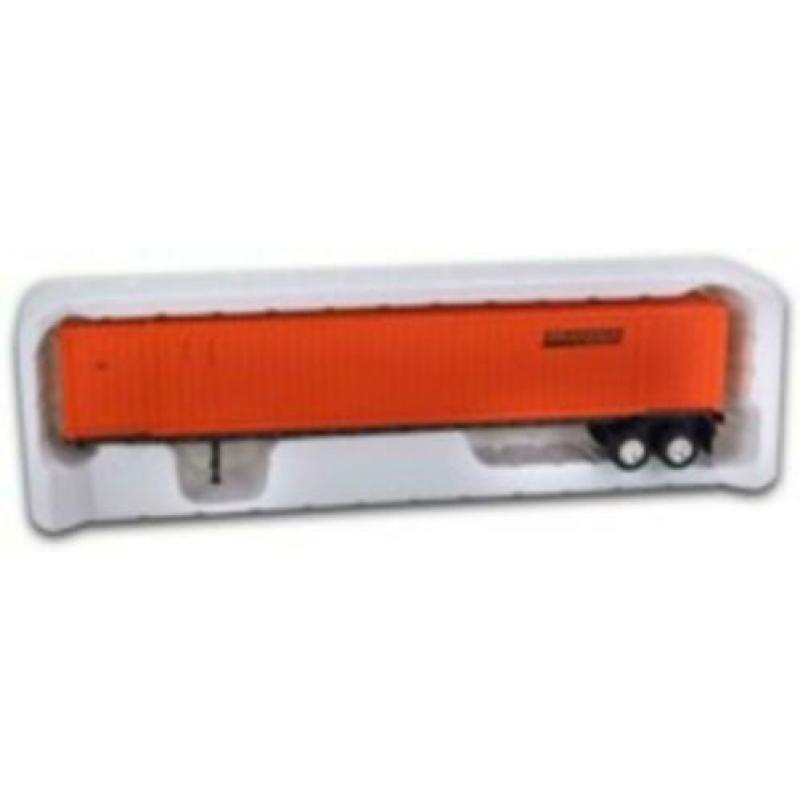 20 Trailer met Container Oranje 1:50/1:53No Tekno/WSI