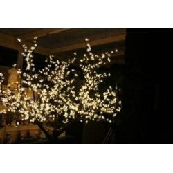 20 Led Sier of decoratiebomen groen - pink - wit nr 7