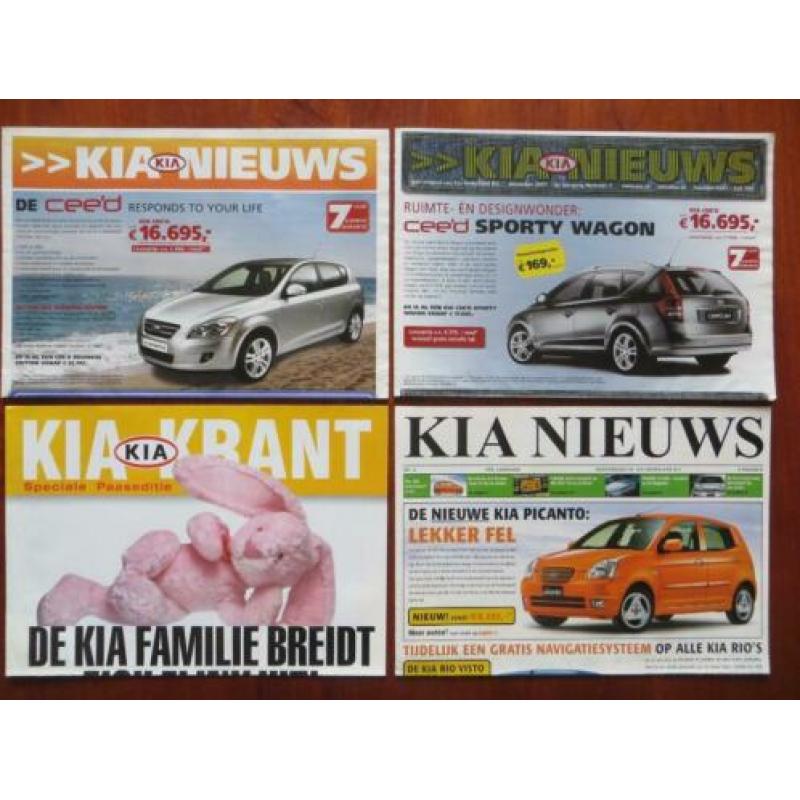 19x Kia Nieuws 2002 2003 2004 2005 2007 2009