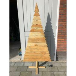 Houten kerstboom