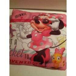 Minnie Mouse kussen walt disney roze / wit