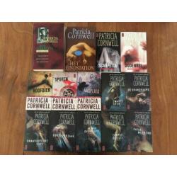 18 thrillers van Patricia Cornwell - over Kay Scarpetta ea