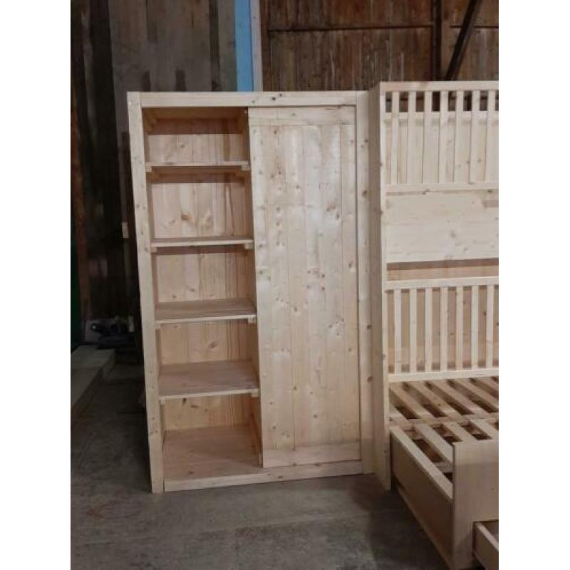 steigerhout bed