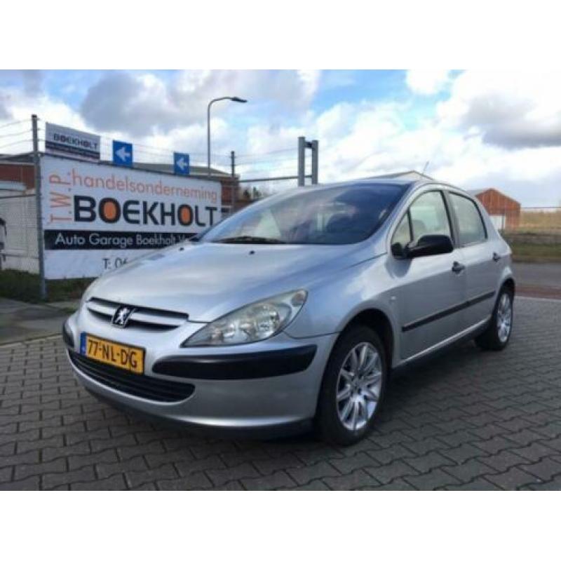 Peugeot 307 1.6 16V 5DRS 2003 Grijs APK Trekhaak