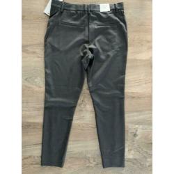 Fiveunits dames broek bruin/zwart ruit mt 27 Nieuw!