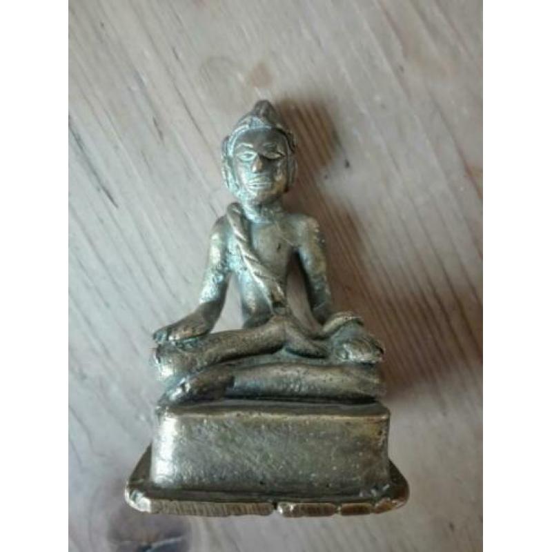 Oud Koperen beeldje 7 cm x 4 cm € 7.50