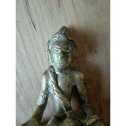 Oud Koperen beeldje 7 cm x 4 cm € 7.50