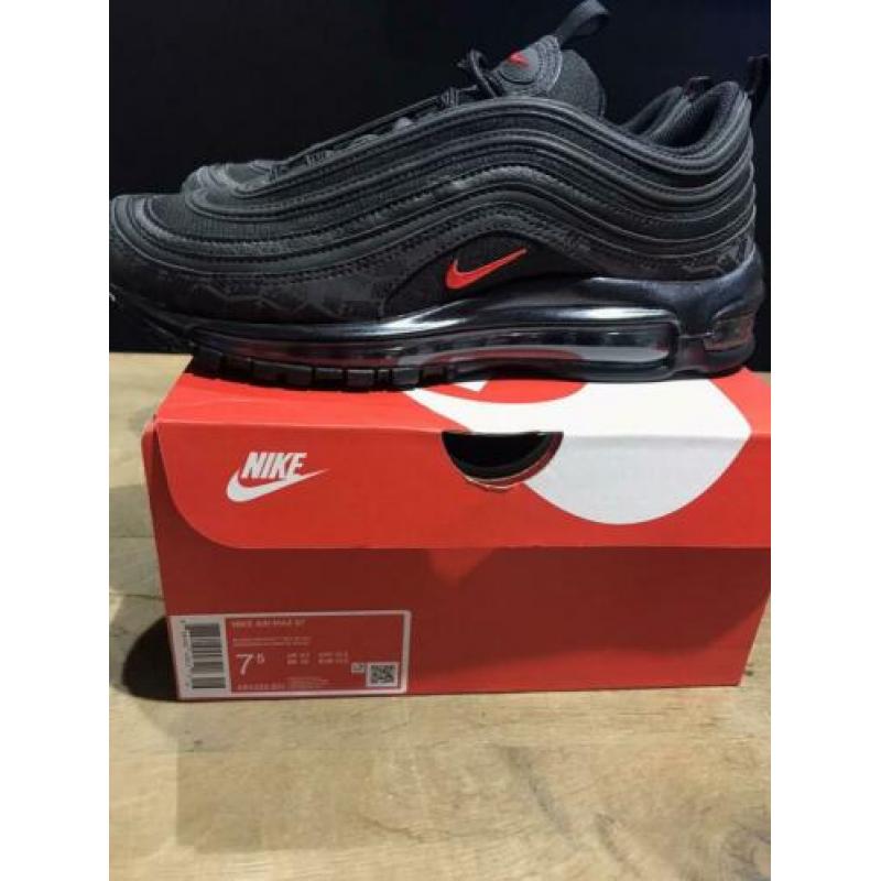 Nike Air Max 97 zwart maat 40,5 nieuw met doos en origineel