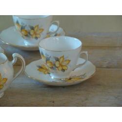 Servies, made in England, gemerkt 6 D3O, gaaf