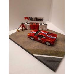 Ferrari F 355 Challenge Diorama Crash Spa Michel Oprey1996