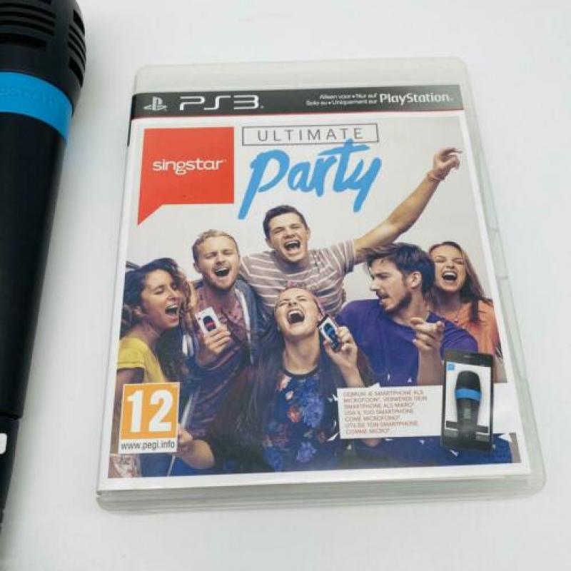 PS3 Playstation 3 Singstar Micros Ultimate Party Set Game