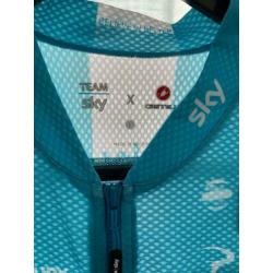 Team Sky Castelli aero race 5.1 jersey maar large