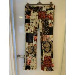 Mooie broek patchwork 40 L zgan