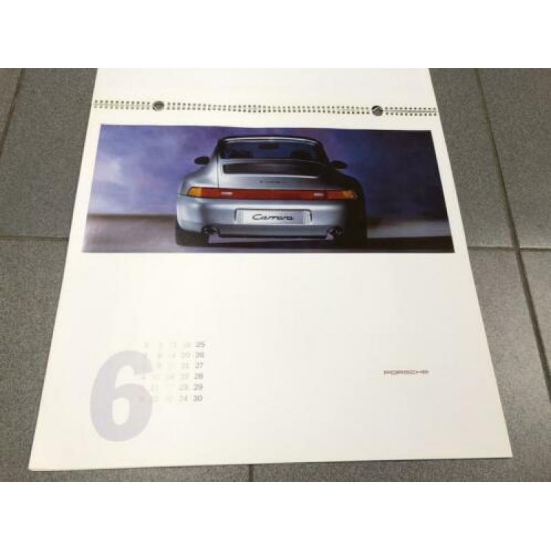 Porsche jaarkalender 1996