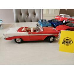 1:18 Chevrolet Bel Air 1956 cabriolet