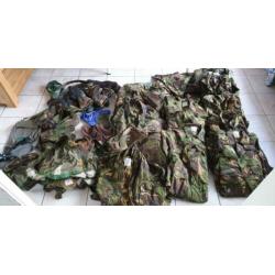 partij leger / militaire kleding en accessoires