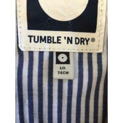 Zomerjasje Tumble n dry groen maat 74