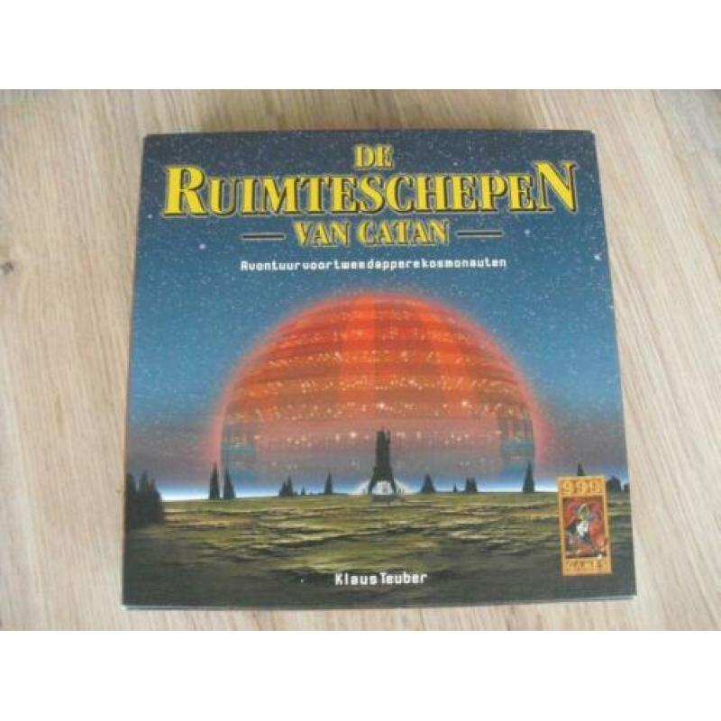 De ruimteschepen van Catan 999 Games spel