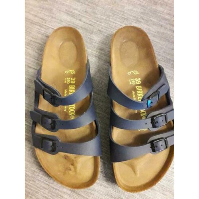 BIRKENSTOCK maat 39 blauw