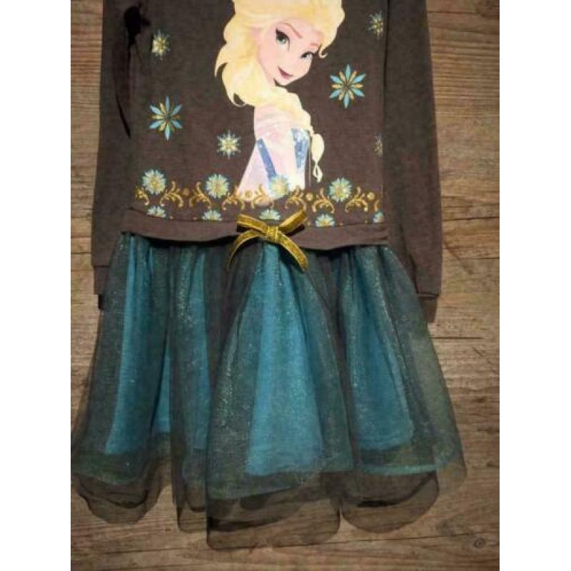 Disney frozen tule jurk, maat: 116