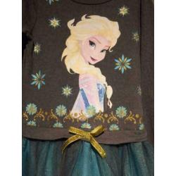 Disney frozen tule jurk, maat: 116