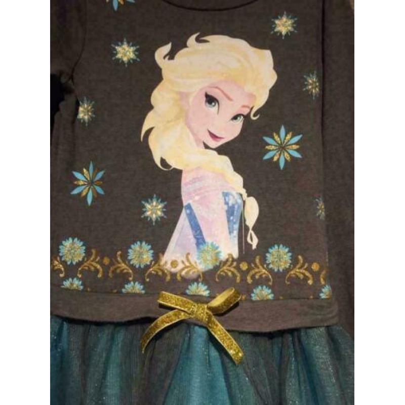 Disney frozen tule jurk, maat: 116