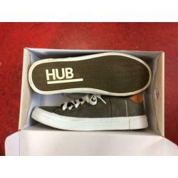 HUB sneakers maat 43 khaki/olijfgroen