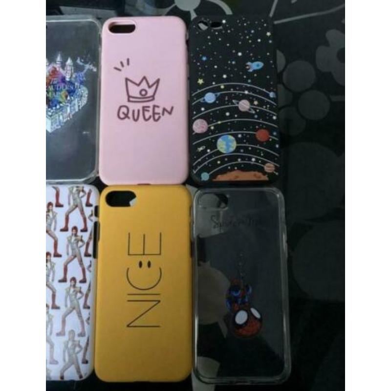 Set van 10 iPhone 7 hoesjes