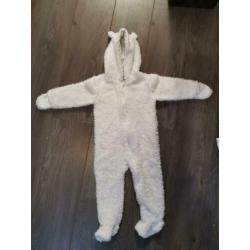 Berenjas/onesie maat 74/80