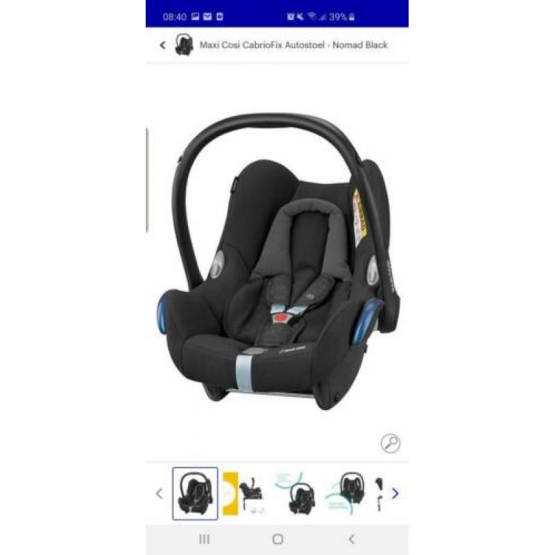 Bugaboo cameleon antraciet zwart