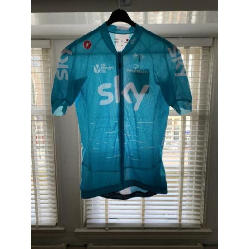 Team Sky Castelli aero race 5.1 jersey maar large