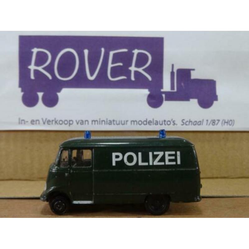 SCHUCO 1:87, MB L-319 " POLIZEI ", Zie Foto`s