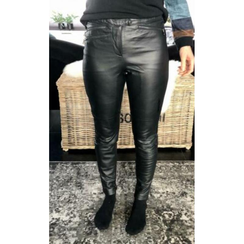 Echt, leren skinny broek van Asos.mt 38 Nieuw