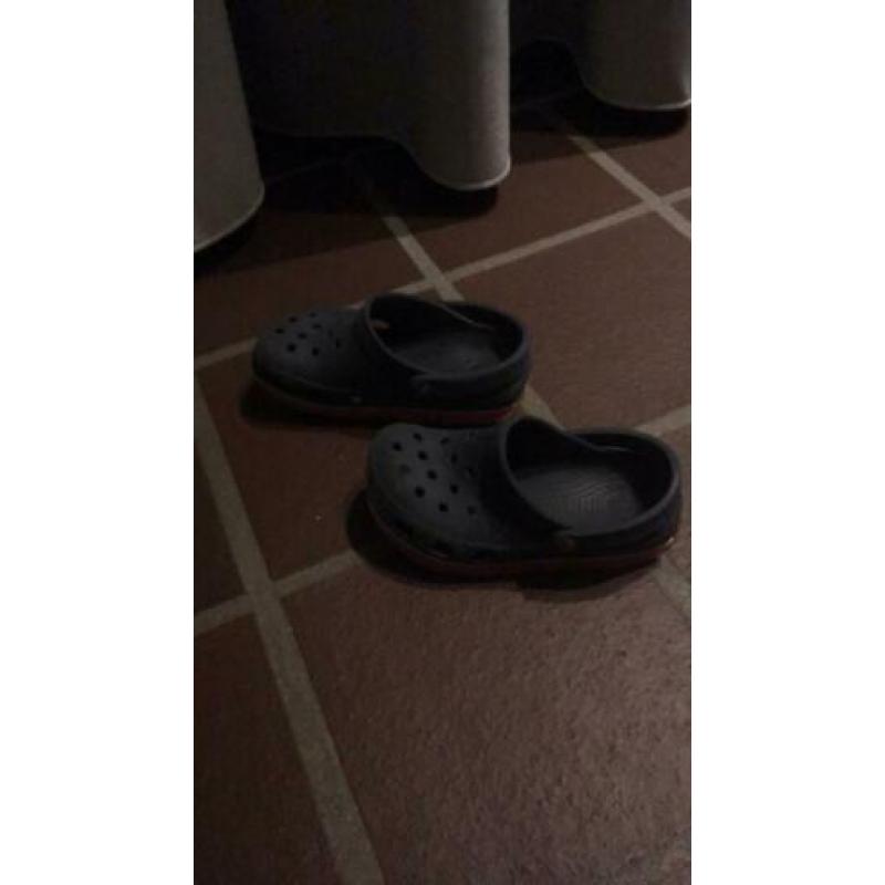 Crocs maat 10/11 donkerblauw