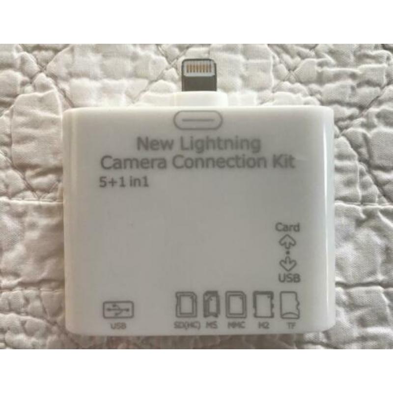 Te koop: iPad connection kit, lightning stekker