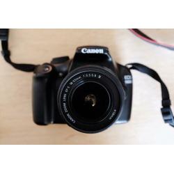 Canon eos 1100D + 18-55mm lens