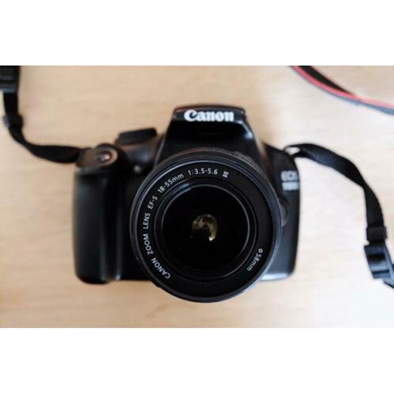 Canon eos 1100D + 18-55mm lens