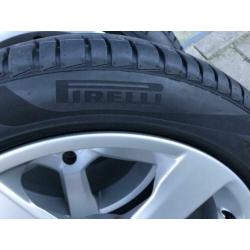 18 inch Volvo velgen 235-45-18 zomerbanden S60,V60,V70,S80