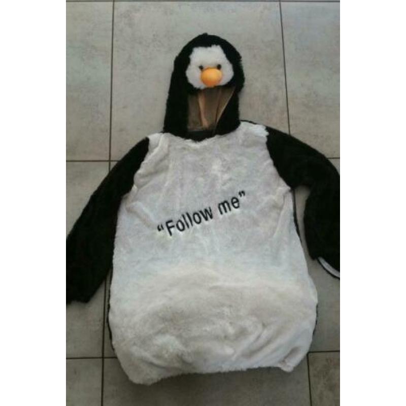 carnavalspak Pinguïn 115 cm